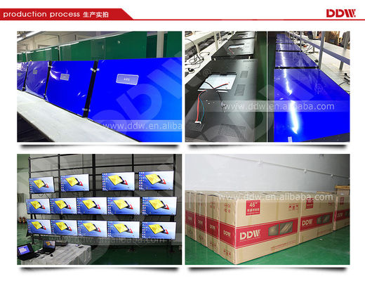 Phòng điều khiển đa màn hình Tường video 55 inch Bề mặt điều khiển RS232 DDW-LW550HN16