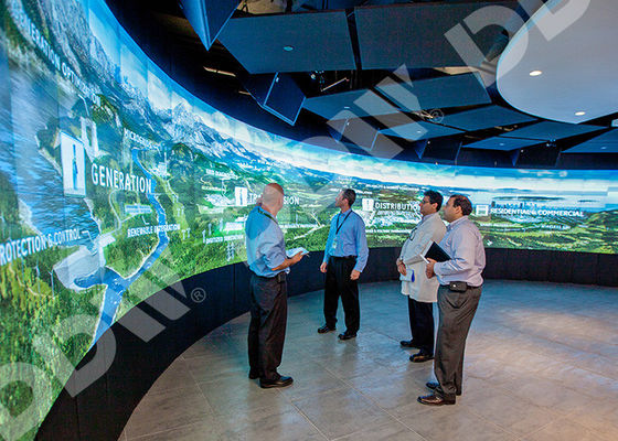 Đèn nền màn hình cong Led 500 Nits Surface Anti Glare LG Thin Bezel Monitor