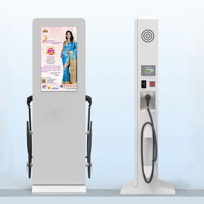 Tầng đứng Phí cọc Bảng hiệu kỹ thuật số không thấm nước Lcd Người chơi quảng cáo 3600W