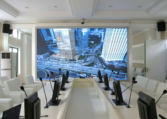 500nits dấu hiệu sáng LG video treo tường 4 màn hình hiển thị trong nhà led giải pháp tường video 3,5mm