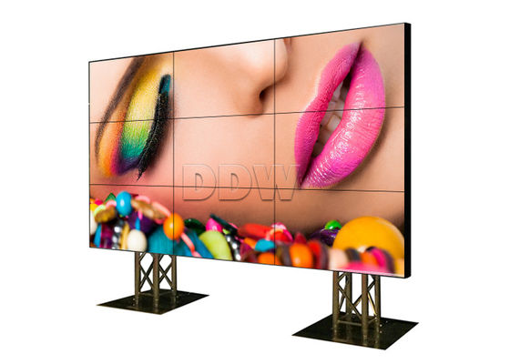 1x3 Lcd Control Room Video Wall 55 Inch Thin Bezel TV Độ tương phản cao Điều khiển RS232