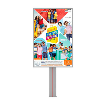 Thiết kế cao cấp 8000nits chống nước IP65 p6 thép ngoài trời led bảng quảng cáo cho quảng cáo