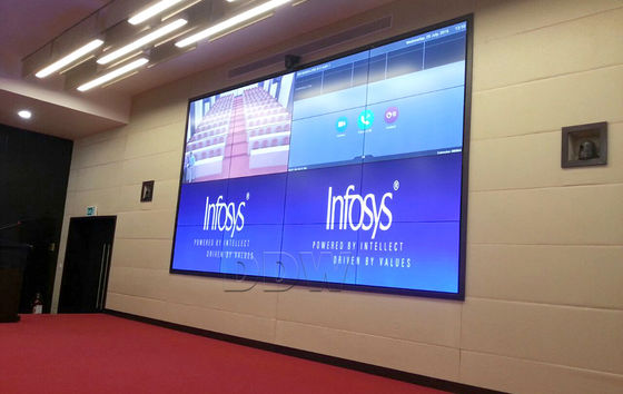 Tường video cong 55 inch LG 1920x1080 độ phân giải cao 3,5mm liền mạch cong tv 500nits DDW-LW550HN11