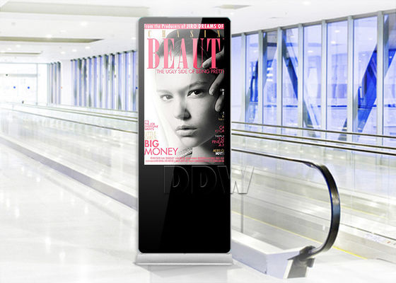 46 "Totem Interactive Lcd Digital Signage Hỗ trợ Wifi / 3G / LAN Mạng hiển thị DDW-AD4601SN