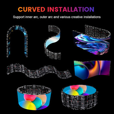 Đồ chiếu LED cho thuê sân khấu P3.91 SMD2020 trong nhà 700 nits 500 * 500 Die-casting nhôm 14Bit 60Hz / 50Hz 3840 1/16s AC100-240V 50/60