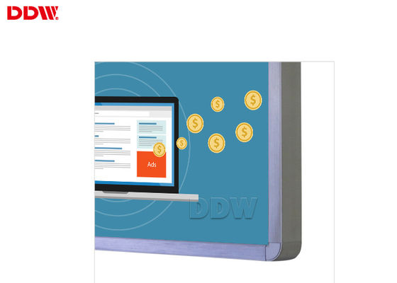 Màn hình LCD trong suốt 32 "Bảng hiệu kỹ thuật số Vỏ ngoài Shinning Black Network Wifi 3g / 4g Module