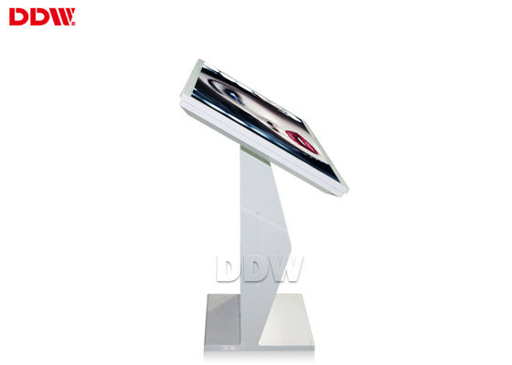 Tự phục vụ thiết bị đầu cuối màn hình cảm ứng kiosk Biển báo kỹ thuật số cho yêu cầu công khai 1920x1080 DDW-AD6501TK