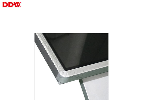 Stand Alone 55 Inch Màn hình cảm ứng thông tin Kiosk Thuê App / Wifi / Kiểm soát phần mềm