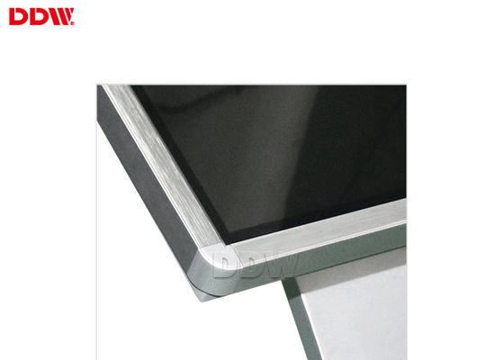 65 Inch 1920x1080 Độ phân giải 500 Kiosk màn hình cảm ứng kỹ thuật số Kiosk, Phần mềm tự phục vụ Quảng cáo LCD