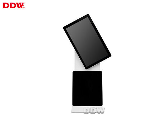 Màn hình cảm ứng 55 kiosk xoay tương tác Kiosk đứng miễn phí Signage kỹ thuật số với mạng LAN / wifi / 3g DDW-AD5501S