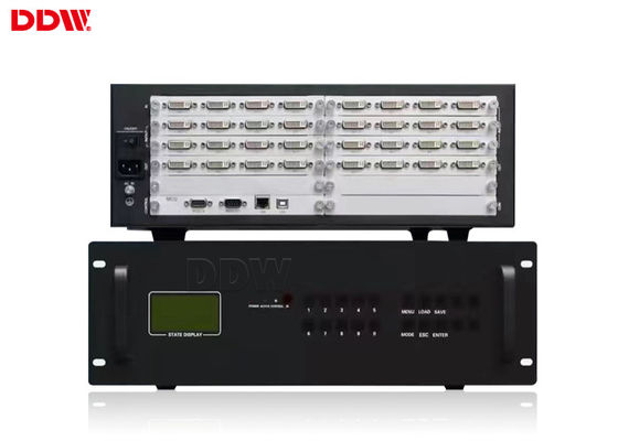 Bộ xử lý đa màn hình Bộ điều khiển video tường Hdmi Xử lý song song xe buýt tốc độ cao DDW-VPH1212