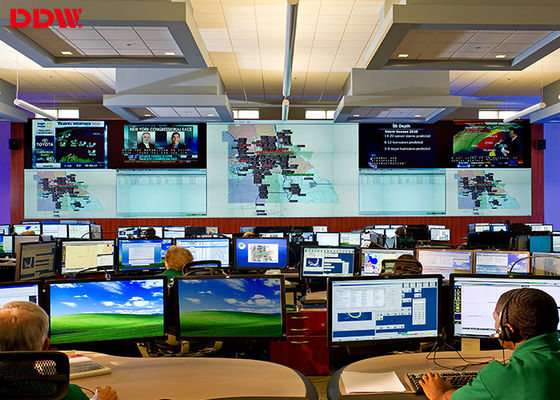 Màn hình viền siêu mỏng 55 "5,3 mm samsung video wall 3x3 Điều khiển cho trung tâm quản lý trung tâm DDW-DV55FHM-NS0