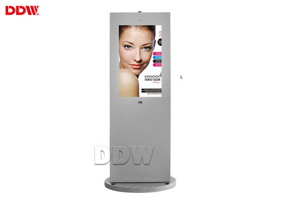 65 inch màn hình lớn ngoài trời Digital Signage Kiosk, 10bits / Color Digital Display Signage