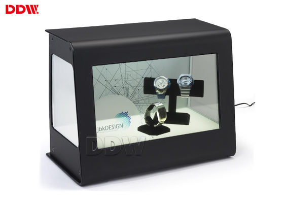 Cửa hàng mỹ phẩm 43 inch Màn hình LCD trong suốt Kiosk với 6 điểm IR Touch