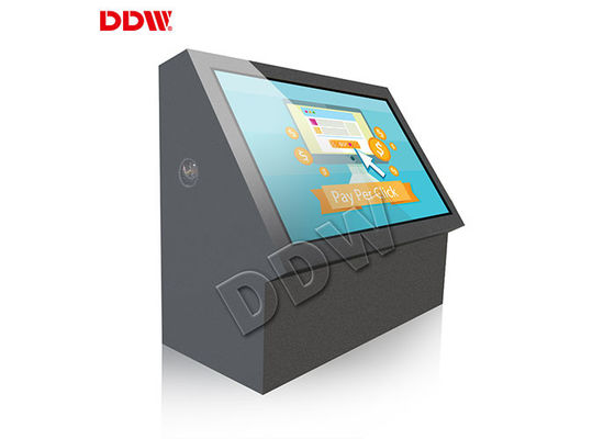 55 inch ngoài trời IP65 chống nước sàn đứng màn hình cảm ứng Kiosk Màn hình quảng cáo Android 6.1 OS DDW-ADO5501SN