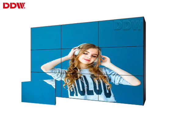 Khung bezel hẹp 3x3 1920x1080 250W Bảng hiệu kỹ thuật số tường video