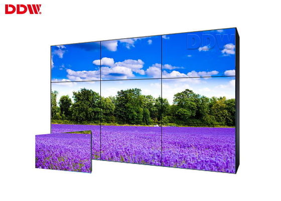 Điều khiển RS232 500 Nits Bezel 3,5m Màn hình LCD 3x3