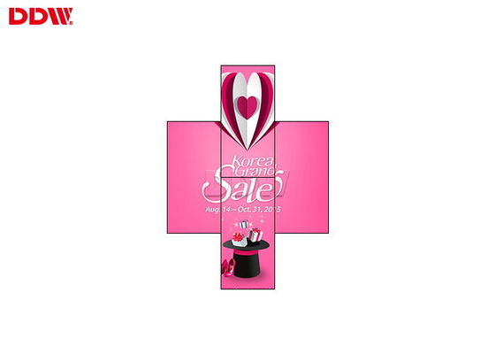 Màn hình 3,5mm Bezel 55 "1080P 500 Nits Tường video LCD không đều