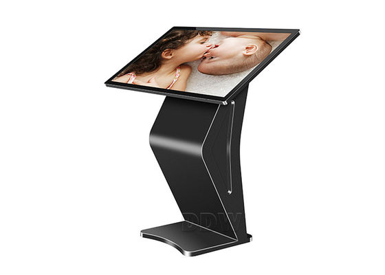 65 inch đa phương tiện truyền thông tương tác màn hình cảm ứng trong nhà kiosk hiển thị 1920x1080 DDW-AD6501SNT