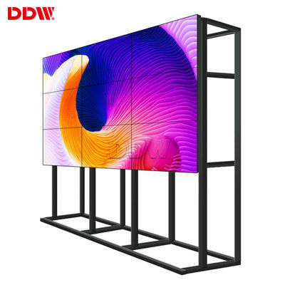 46 DDW LCD Video Wall 1.7mm Viền siêu hẹp cho Trung tâm mua sắm DP Loop Out