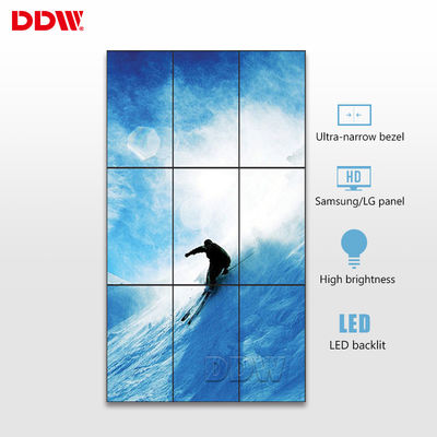 DP Loop Out 55 inch DDW Video Wall 500 Nits Độ sáng cao Thương mại