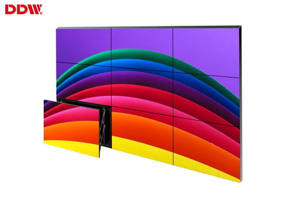 Tường video LCD 49 "DDW linh hoạt 2 X Đầu vào HDMI, Đầu vào DVI, Đầu vào VGA