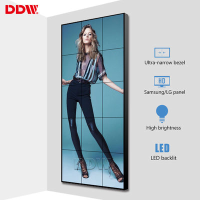 Màn hình LCD liền mạch nhẹ 55 inch 3,5 mm với bề mặt chống lóa
