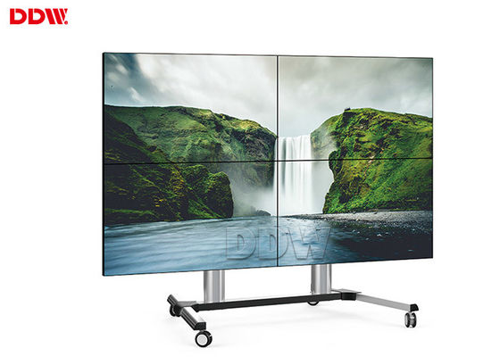 Màn hình LCD cấp thương mại Tường / Tường video đa cảm ứng Đầu ra đầu vào RS232