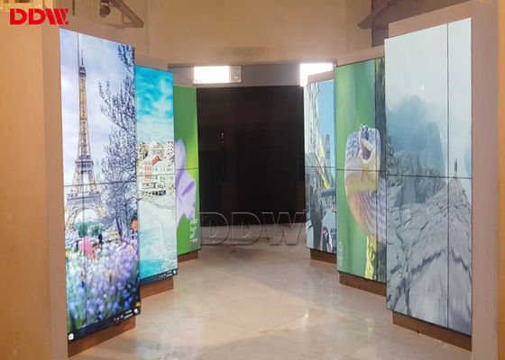 Tuổi thọ sử dụng lâu dài Bức tường video thương mại cho trung tâm giám sát an ninh 50000 giờ