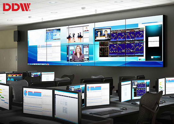 Màn hình treo tường video kỹ thuật số DDW Samsung / Tường video 3x2 ngoài trời sáng