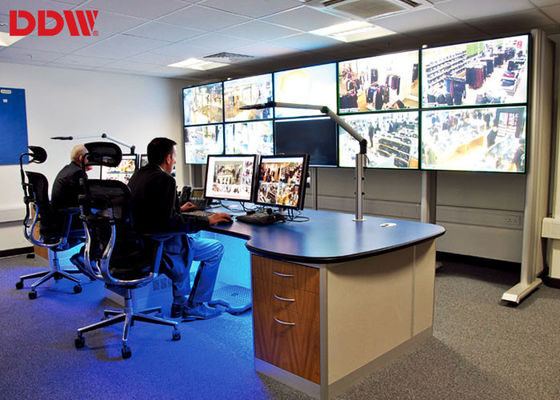 Hệ thống đèn nền LED CCTV Video Tường Tầng Đứng Trong nhà và Bán ngoài trời