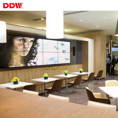 Màn hình LCD treo tường video liền mạch 55 inch 3.5 mm DP Loop In Loop Out 2 HDMI