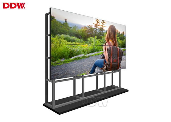 Màn hình LCD liền mạch có viền hẹp / Tường video quảng cáo 55 inch
