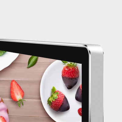 Màn hình cảm ứng đứng trên sàn Android Bảng hiệu kỹ thuật số 55 '' Kích thước nhỏ cảm ứng đa điện dung