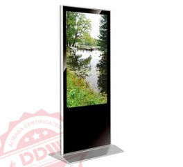 60” 1920x1080 big freestanding digital signage advertising , commercial lcd display