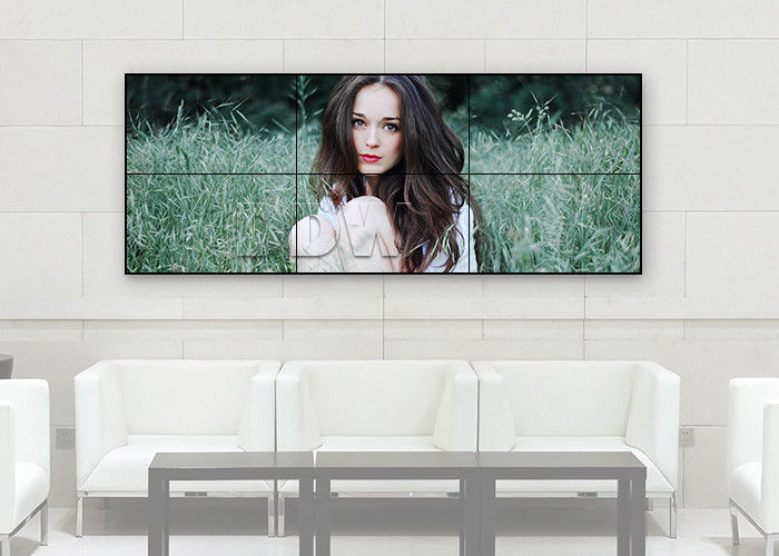 55 inch 3.5 mm LG LCD Video Wall ultra thin bezel monitor screen for fashion store advertising DDW-LW550HN11