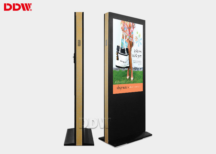 65 Inch Large Screen LCD Digital Signage Totem , Electronic Signage Display