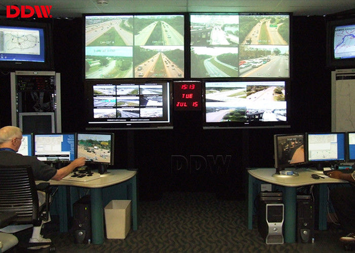 CCTV video wall control room 1200 : 1 contrast   DVI  VGA video wall AC 110 - 240v  DDW-LW550HN16