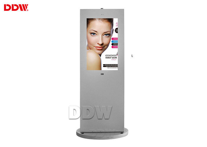 65 Inch Large Screen Outdoor Digital Signage Kiosk , 10bits / Color Digital Display Signage