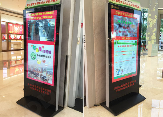 84 Quảng cáo LCD Quảng cáo màn hình kỹ thuật số hiển thị tương tác 3840 X 2160 cho trung tâm mua sắm