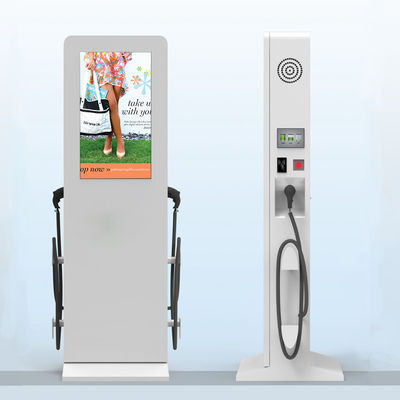 55 inch 500 nits Xe điện ngoài trời Trạm sạc nhanh Máy phát quảng cáo LCD Bms Nguồn điện DDW-AD5501S