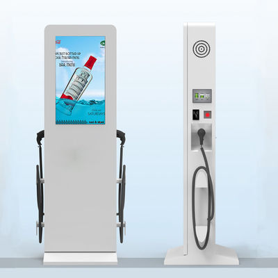 55 inch 500 nits Xe điện ngoài trời Trạm sạc nhanh Máy phát quảng cáo LCD Bms Nguồn điện DDW-AD5501S