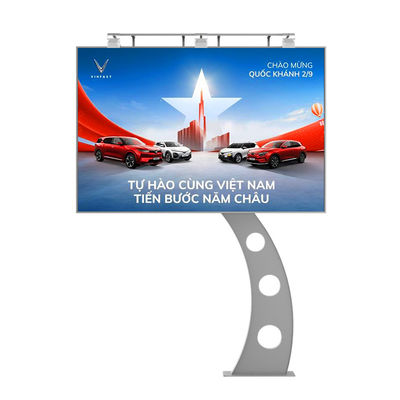 P6 8000nits thép IP65 chống nước quảng cáo ngoài trời led bảng quảng cáo kỹ thuật số