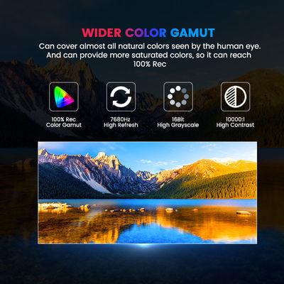 COB P0.78 P0.9375 P1.25 P1.56 UHD Indoor Small Pitch Full Color LED Screen Display Fine Pixel Pitch Wall Mount Video Bảng tường