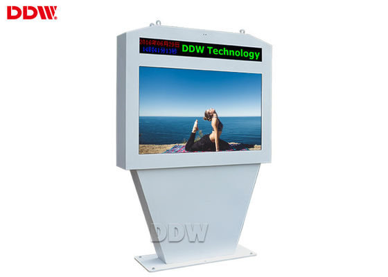 Ki-ốt kỹ thuật số ngoài trời 98 inch, Trình phát quảng cáo Lcd 1920x1080 DDW-AD9801S