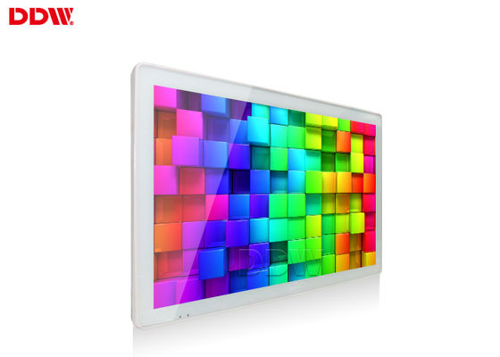 Độ sáng cao Màn hình cảm ứng LCD Kiosk Thuê độ phân giải hình ảnh 480P / 720P treo tường treo