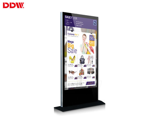 trong nhà 65 Inch độ sáng cao LCD Module đa cảm ứng đứng miễn phí kiosk DDW-AD6501SN