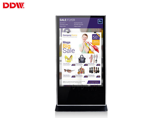 trong nhà 65 Inch độ sáng cao LCD Module đa cảm ứng đứng miễn phí kiosk DDW-AD6501SN