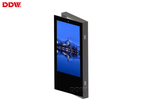 Hiển thị bảng hiệu kỹ thuật số trong nhà hai mặt 98 inch Chứng chỉ FCC / RoHS DDW-AD9801S