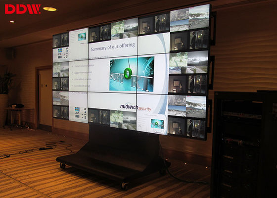 Hình ảnh màn hình lớn Ip Video Wall Bộ điều khiển Hdmi Hiển thị dọc 10 inch Có thể cắm